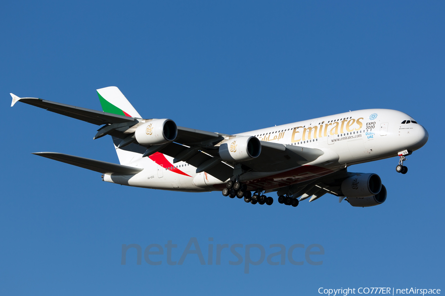 Emirates Airbus A380-861 (A6-EEQ) | Photo 67261