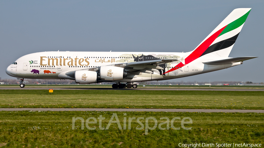 Emirates Airbus A380-861 (A6-EER) | Photo 361618