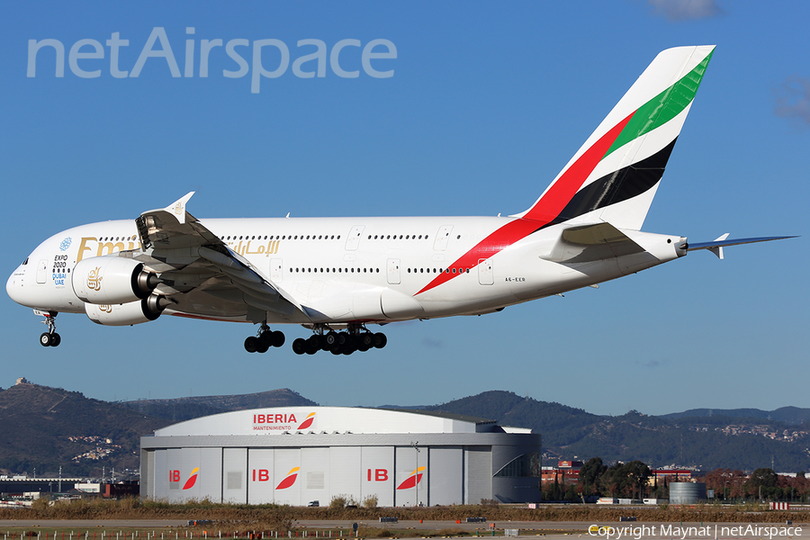 Emirates Airbus A380-861 (A6-EER) | Photo 377352