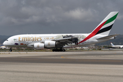 Emirates Airbus A380-861 (A6-EER) at  Barcelona - El Prat, Spain
