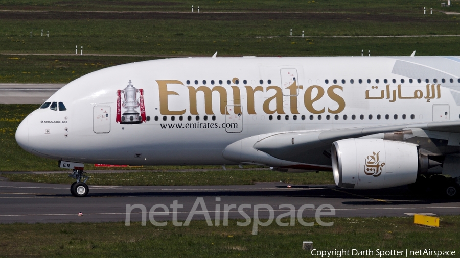 Emirates Airbus A380-861 (A6-EER) | Photo 183328