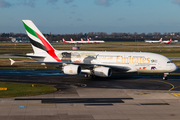 Emirates Airbus A380-861 (A6-EER) at  Dusseldorf - International, Germany