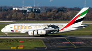 Emirates Airbus A380-861 (A6-EER) at  Dusseldorf - International, Germany