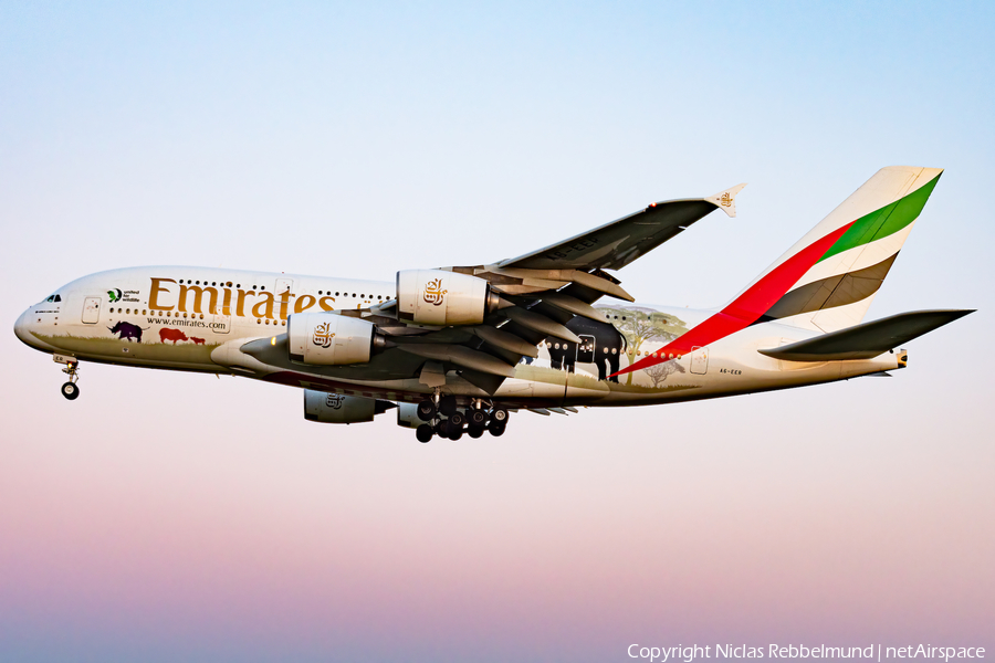 Emirates Airbus A380-861 (A6-EER) | Photo 312926