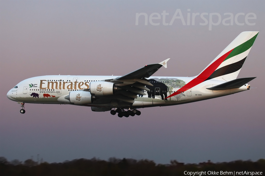 Emirates Airbus A380-861 (A6-EER) | Photo 313737