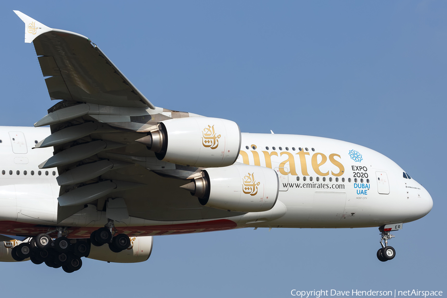 Emirates Airbus A380-861 (A6-EER) | Photo 145762