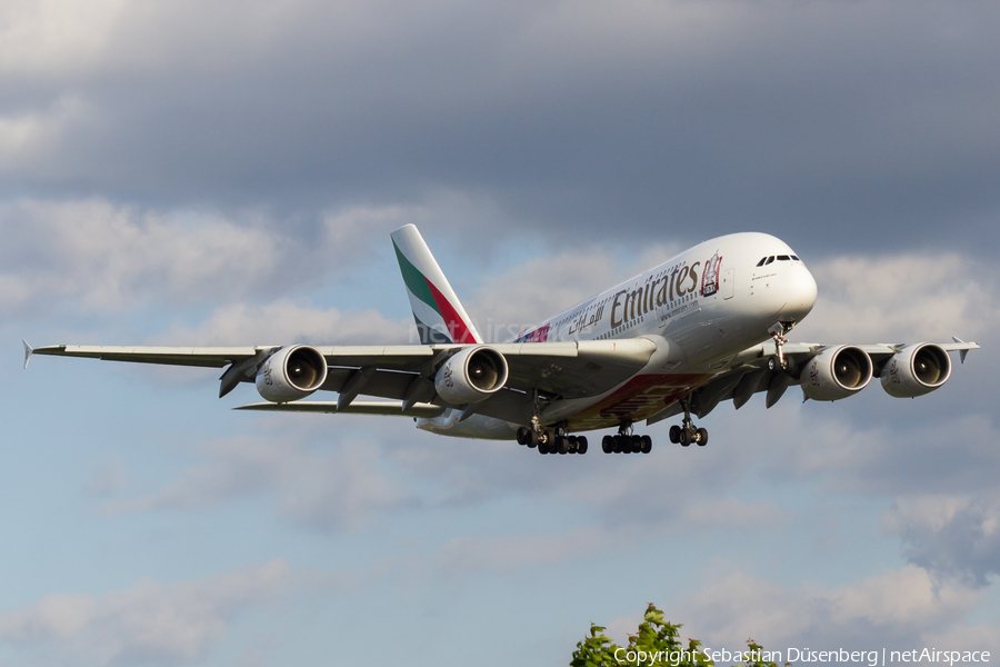 Emirates Airbus A380-861 (A6-EER) | Photo 164945