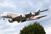 Emirates Airbus A380-861 (A6-EER) at  London - Heathrow, United Kingdom