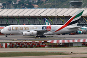 Emirates Airbus A380-861 (A6-EER) at  Madrid - Barajas, Spain