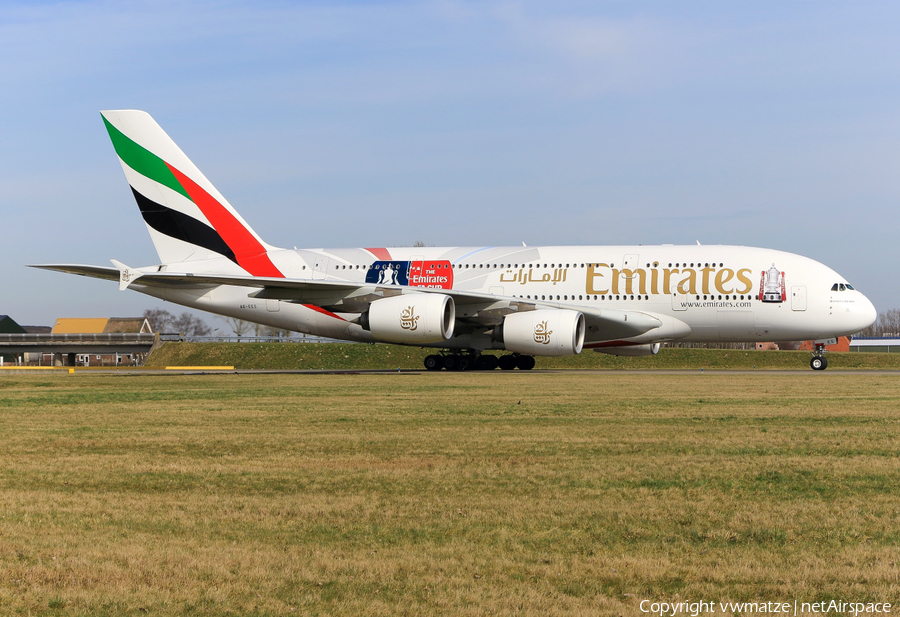 Emirates Airbus A380-861 (A6-EES) | Photo 149964