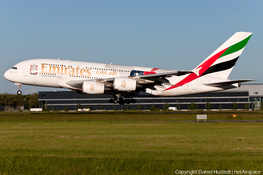 Emirates Airbus A380-861 (A6-EES) | Photo 478378