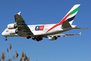 Emirates Airbus A380-861 (A6-EES) at  Barcelona - El Prat, Spain