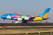 Emirates Airbus A380-861 (A6-EES) at  Dusseldorf - International, Germany