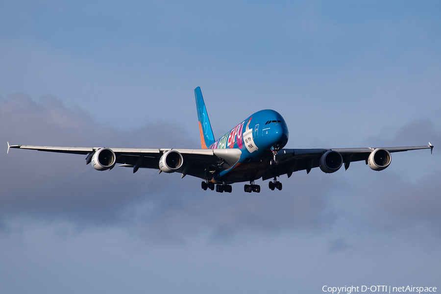 Emirates Airbus A380-861 (A6-EES) | Photo 516976