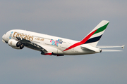 Emirates Airbus A380-861 (A6-EES) at  Milan - Malpensa, Italy