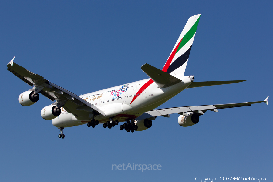 Emirates Airbus A380-861 (A6-EET) | Photo 75123