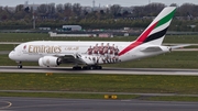 Emirates Airbus A380-861 (A6-EET) at  Dusseldorf - International, Germany