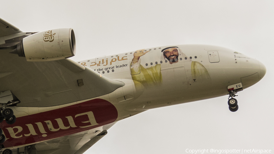Emirates Airbus A380-861 (A6-EEU) | Photo 330094
