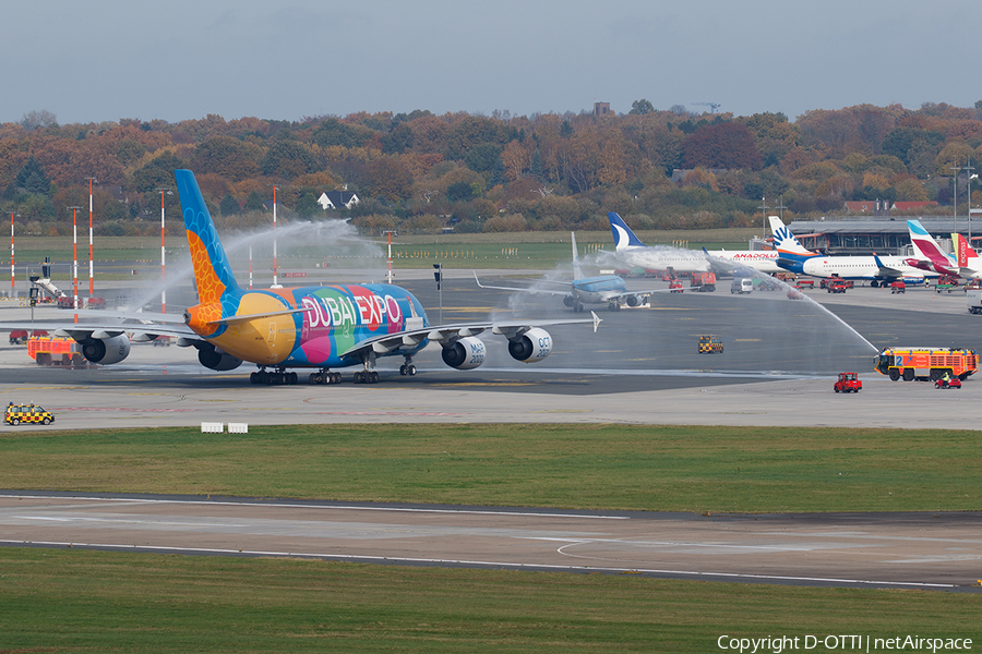 Emirates Airbus A380-861 (A6-EEU) | Photo 478304