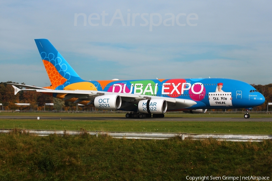 Emirates Airbus A380-861 (A6-EEU) | Photo 478879
