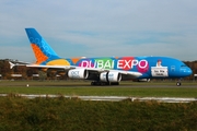 Emirates Airbus A380-861 (A6-EEU) at  Hamburg - Fuhlsbuettel (Helmut Schmidt), Germany