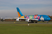 Emirates Airbus A380-861 (A6-EEU) at  Hamburg - Fuhlsbuettel (Helmut Schmidt), Germany