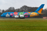 Emirates Airbus A380-861 (A6-EEU) at  Hamburg - Fuhlsbuettel (Helmut Schmidt), Germany