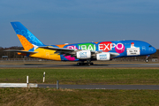 Emirates Airbus A380-861 (A6-EEU) at  Hamburg - Fuhlsbuettel (Helmut Schmidt), Germany