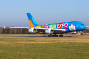 Emirates Airbus A380-861 (A6-EEU) at  Hamburg - Fuhlsbuettel (Helmut Schmidt), Germany