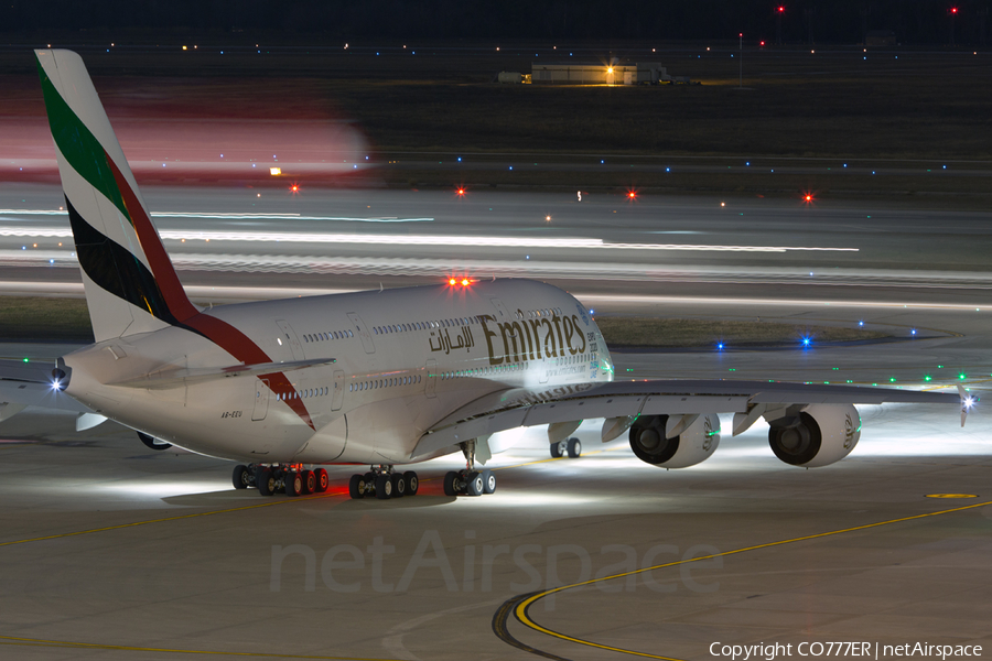 Emirates Airbus A380-861 (A6-EEU) | Photo 66848