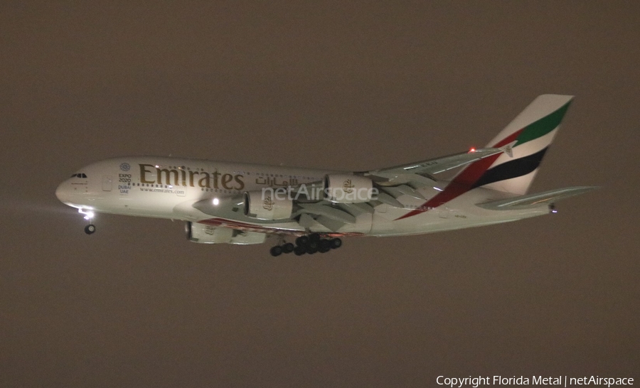 Emirates Airbus A380-861 (A6-EEU) | Photo 326636