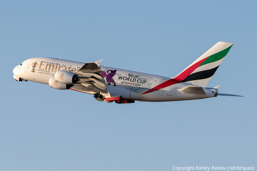 Emirates Airbus A380-861 (A6-EEU) | Photo 358987