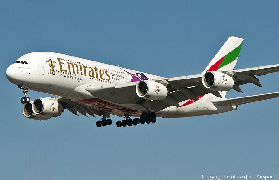 Emirates Airbus A380-861 (A6-EEU) | Photo 360301
