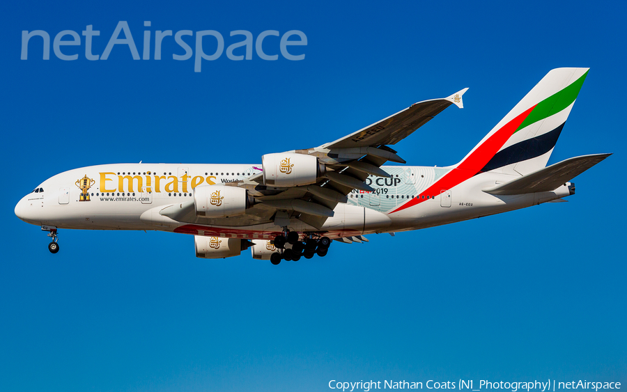 Emirates Airbus A380-861 (A6-EEU) | Photo 361385