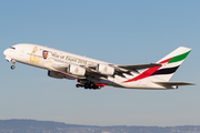 Emirates Airbus A380-861 (A6-EEU) at  San Francisco - International, United States