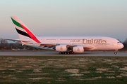 Emirates Airbus A380-861 (A6-EEU) at  Hamburg - Finkenwerder, Germany