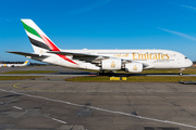 Emirates Airbus A380-861 (A6-EEV) at  Hamburg - Fuhlsbuettel (Helmut Schmidt), Germany