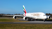 Emirates Airbus A380-861 (A6-EEV) at  Hamburg - Fuhlsbuettel (Helmut Schmidt), Germany