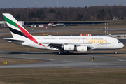 Emirates Airbus A380-861 (A6-EEV) at  Hamburg - Fuhlsbuettel (Helmut Schmidt), Germany