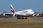 Emirates Airbus A380-861 (A6-EEV) at  Hamburg - Fuhlsbuettel (Helmut Schmidt), Germany