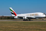 Emirates Airbus A380-861 (A6-EEV) at  Hamburg - Fuhlsbuettel (Helmut Schmidt), Germany