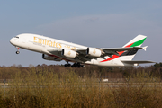 Emirates Airbus A380-861 (A6-EEV) at  Hamburg - Fuhlsbuettel (Helmut Schmidt), Germany