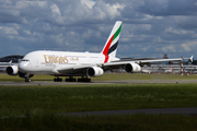 Emirates Airbus A380-861 (A6-EEV) at  Hamburg - Fuhlsbuettel (Helmut Schmidt), Germany