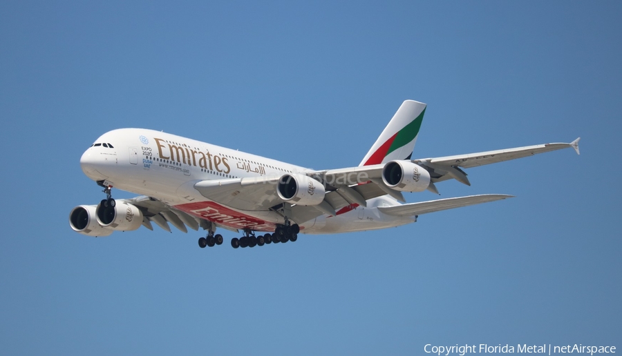 Emirates Airbus A380-861 (A6-EEV) | Photo 326637