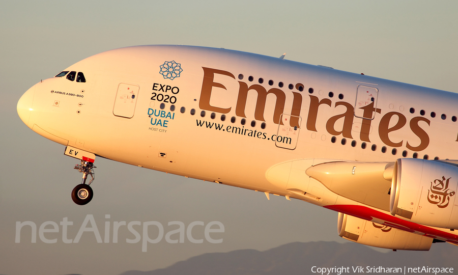 Emirates Airbus A380-861 (A6-EEV) | Photo 92792