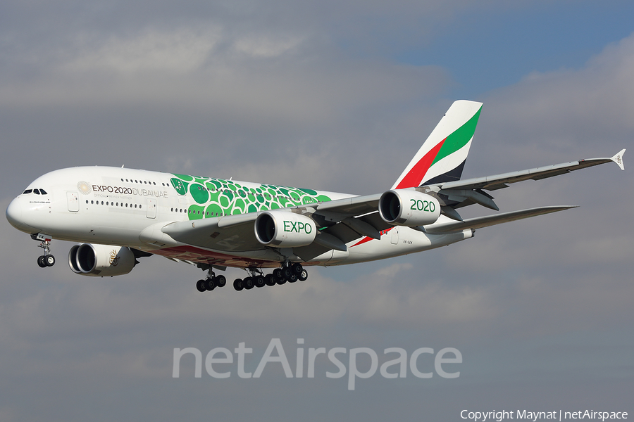 Emirates Airbus A380-861 (A6-EEW) | Photo 324681