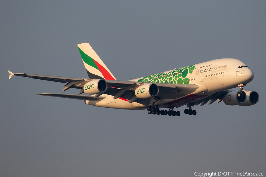 Emirates Airbus A380-861 (A6-EEW) | Photo 287196