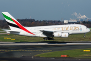 Emirates Airbus A380-861 (A6-EEW) at  Dusseldorf - International, Germany