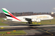 Emirates Airbus A380-861 (A6-EEW) at  Dusseldorf - International, Germany
