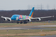 Emirates Airbus A380-861 (A6-EEW) at  Dusseldorf - International, Germany